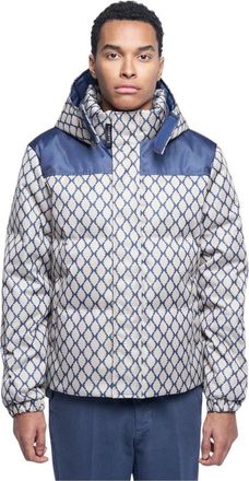John Richmond Hooded Puffer Jacket - Heren - Gewatteerde jassen - Veelkleurig - M - Polyester - Jassen