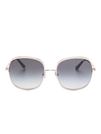 Tom Ford Eyewear Occhiali da sole Sofia tondi - Rosa