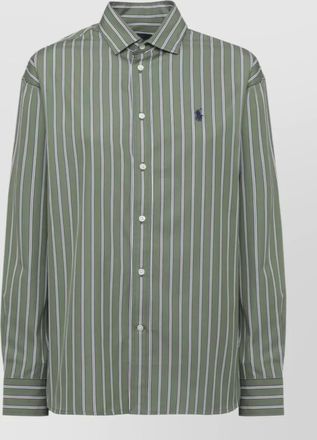 Ralph Lauren striped cotton long-sleeve shirt