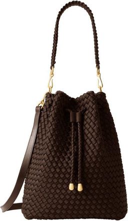 Naghedi Large Mercer Bucket Bag in Chocolate at Nordstrom