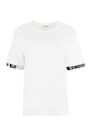 Paco Rabanne Viskose T-shirt met ronde hals