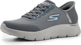 Skechers Hands Free Slip-ins Go Walk Flex - Netro Sneaker Mens Shoes Charcoal : 10.5 D - Medium, Rubber/Synthetic