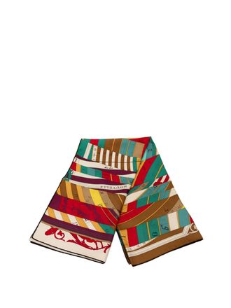 Herm&egrave;s 2010-2025 Astrologie Nouvelle Silk Scarf 90 scarves - Groen