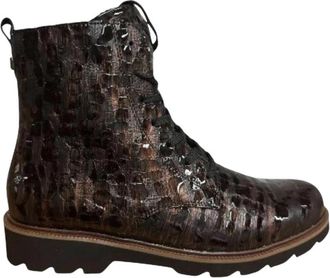Remonte D3S72 Veterlaarzen - Dames - Veterlaarzen - Bruin - 40 EU - Leer - Schoenen