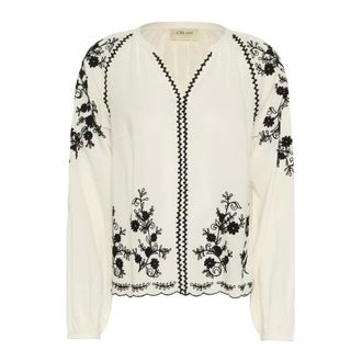 Cream Overhemden, Dames, Wit, XS, Blouses