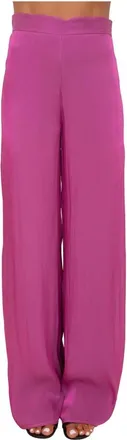 Kocca Broeken, Dames, Paars, 2Xl, Wijde broek