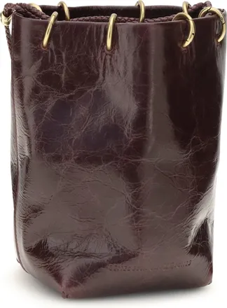 Benedetta Bruzziches Doudou Petite Suede Bucket Bag - Brown