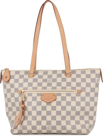 Louis Vuitton Pink Damier Azur Handbag Shoulder Bag Tote Bag (Pre-Owned)