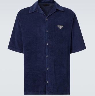 Prada Camicia bowling in cotone