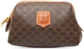 Celine Pre-owned Celine Macadam Coated Canvas Pouch Ladies J4RWGZXG1UEBFA53