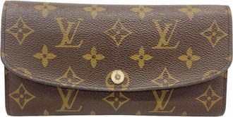 Louis Vuitton Brown Rose Ballerine Long Wallet (Bi-Fold) (Pre-Owned)