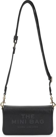 Marc Jacobs Black The Leather Mini Crossbody Bag