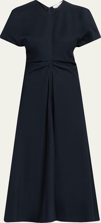 A.L.C. Rem Gathered Midi Dress