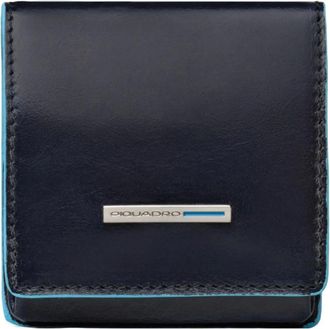 Piquadro Heren, Accessoires, Blauw, Maat: ONE Size Leer