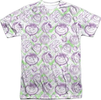 Gildan Where The Wild Things Are Wild Scribble Short Sleeve Adult Poly Crew Tee / T-Shirt