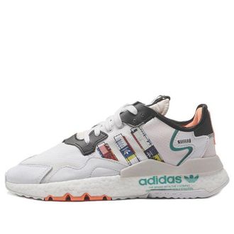adidas originals Nite Jogger Boost Grey Black Green FX3811