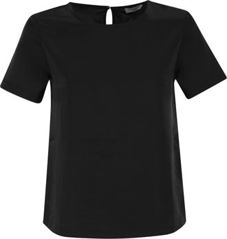 Max Mara Weekend Maxmara Wkdgilbert Camiseta De Sat&eacute;n Y Jersey