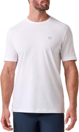 Travis Mathew Heater Pro Active T-Shirt in White at Nordstrom, Size Xx-Large