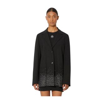 J.W.Anderson Dames, Jassen, Zwart, Maat: XS Wol