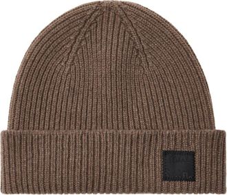 Paul Smith Brown Knitted Beanie Cap