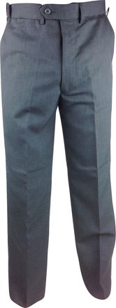 Carabou Mens Plain Front Self Adjusting Waist Travel Trousers Waist 32 - 48 Leg 27 29 31 Comfort Expand a Band Travel Pant Bottom Formal Casual Navy Grey Sage