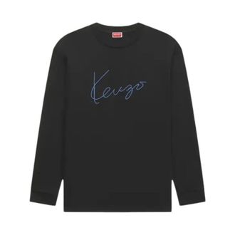 Kenzo T-shirts and Polos - male - Kenzo - Long Sleeve T-Shirts - Black - XL - Tops