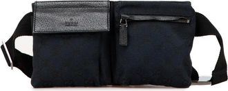 Gucci Pre-owned Belt Bags, female, Blue, Size: ONE SIZE Pre-owned Belt Bag