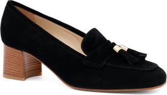 Amalfi By Rangoni Balcanico Tassel Pump in Black Cashmere at Nordstrom, Size 5.5