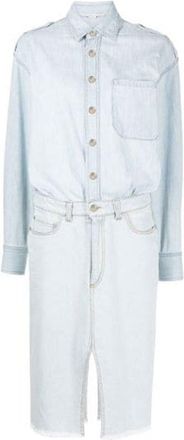 Stella McCartney Stella McCartney denim overhemdjurk