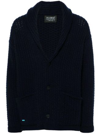 Alanui Kabelgebreid vest - Blauw