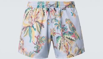 Etro Printed swim trunks