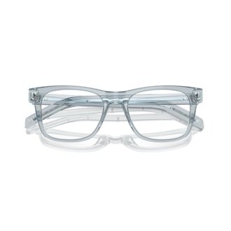 Prada 0pr A13v Transparent Acetate Square Eyeglasses