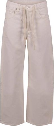 Citizens Of Humanity Brynn Drawstring Trouser - Dames - Regular Fit Jeans - Wit - W27 - Linnen - Jeans