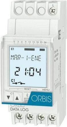 Orbis Orbis - Ob174012 Interruptor Horario Digital Data Log 1 Circuito 16a