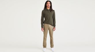 Dockers Signature Iron Free Khakis, Slim Fit with Stain Defender