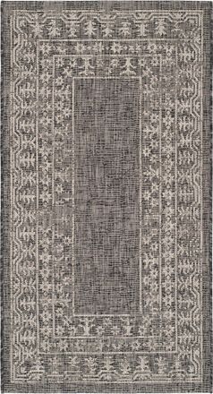 Safavieh Alfombra negro/beige 79 x 152 cm