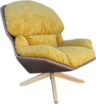 Mathi Design Sill&oacute;n original con base giratoria y tejido suave