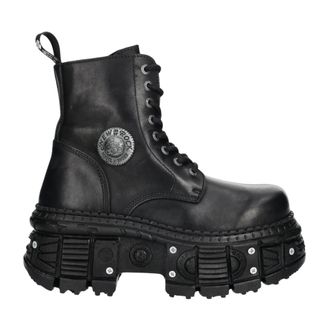 New Rock Mujer, Zapatos, Negro, Talla: 37 EU