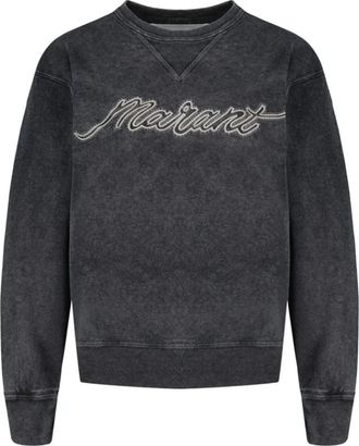 Isabel Marant Rise Sweatshirt - Dames - Sweatshirts - Zwart - XS - Katoen - Hoodies & sweatvesten