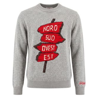 MC2 Saint Barth Maglione Girocollo Heron - - Knitwear - Uomo - Grigio - M
