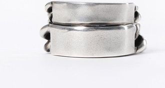 Ann Demeulemeester Ize Double Chains Ring