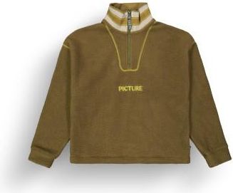 Picture Cylla Crop 1/4 Fleece Fleecepullover für Damen | braun