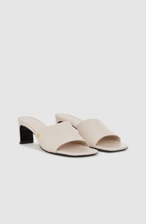 Anine Bing Jayden Mule Sandals in Bone at Nordstrom, Size 38