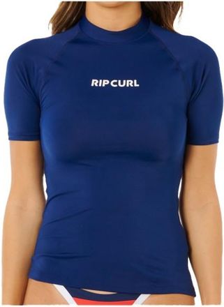 Rip Curl Classic Surf S/S UPF Rashguard Lycra f&uuml;r Damen | blau