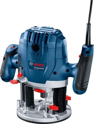 Bosch Professional: Fresadora Gof 130 (gu&iacute;a Paralela, Punta De Copia, Adaptador De Aspiraci&oacute;n De Polvo, Pasador De Centrado, Rodillo De Gu&iacute;a, 2 Clips De Fij