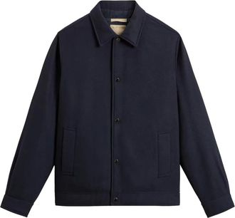 Woolrich Chaqueta ligera - Jackets - Hombre - Azul - 2XL