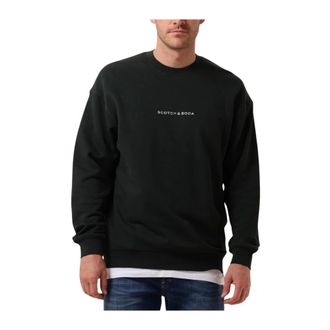 Scotch & Soda Heren, Sweatshirts & Hoodies, Zwart, Maat: XL