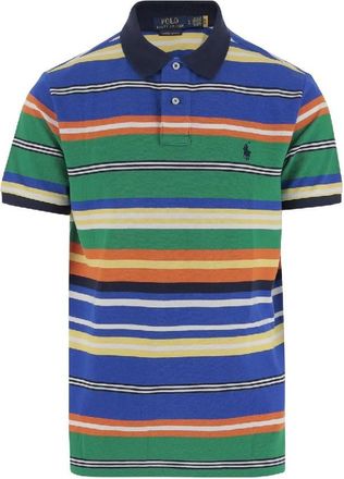 Polo Ralph Lauren Striped Mesh Polo Shirt, Size X-Small