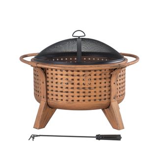 Sunjoy Direct Xl Hoguera De Acero Mazama - &Oslash;76cm, Cobre
