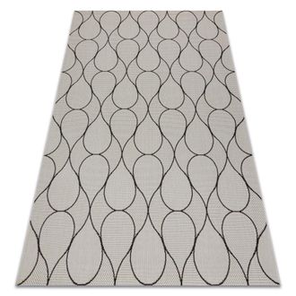 RugsX RugsX Flat Rug in Yellow | Size: 200 cm x 290 cm